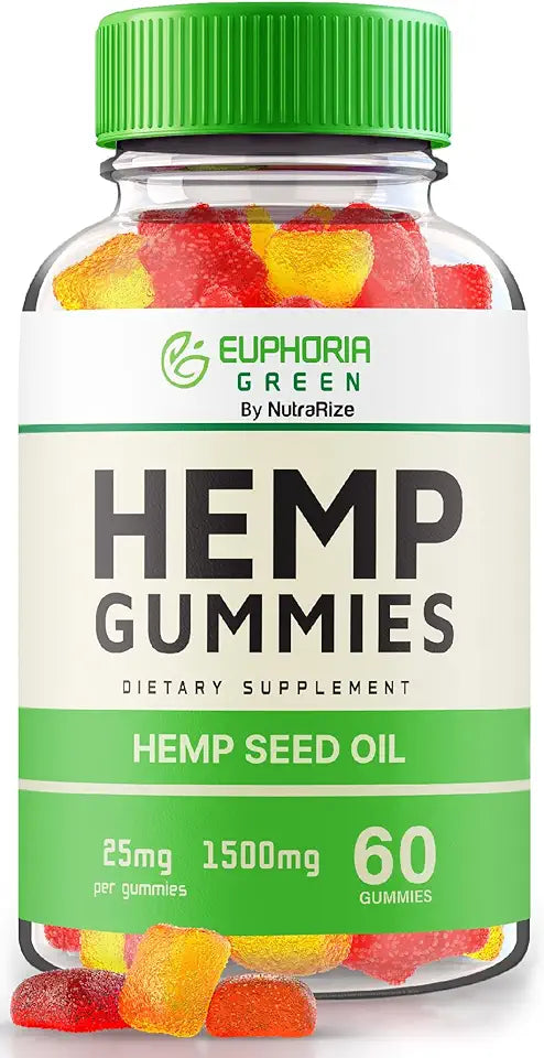 Green Hemp 1500MG Gummies 60 Gummies K685