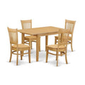 Oak Dining Table & 4 Chairs E81547