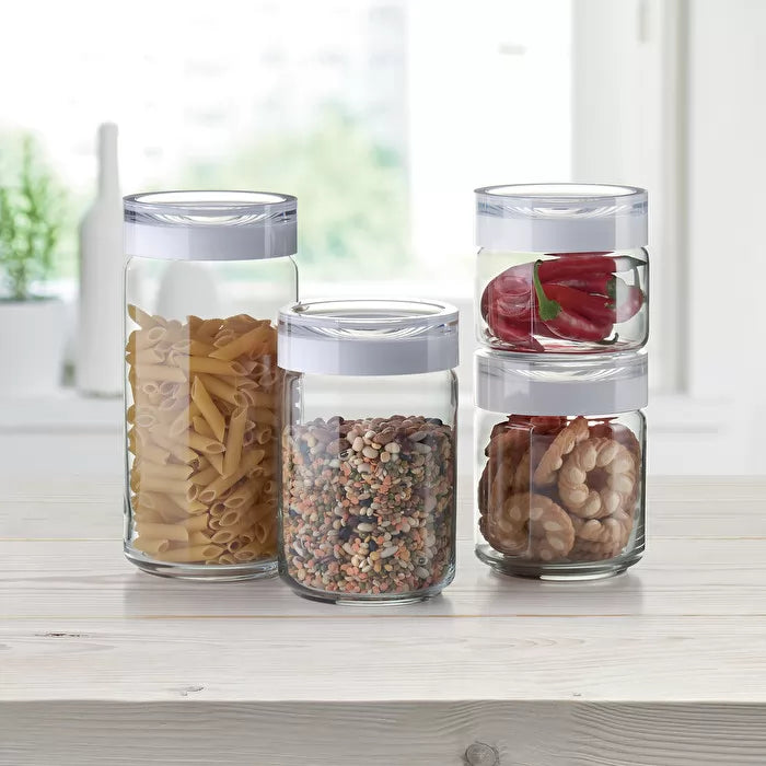 Clear Storage Jar T566478