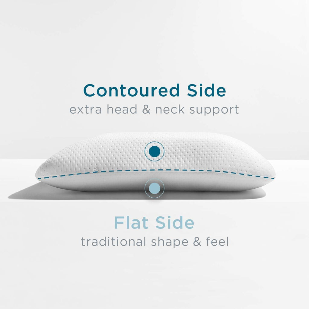 White Memory Foam Pillow U8428