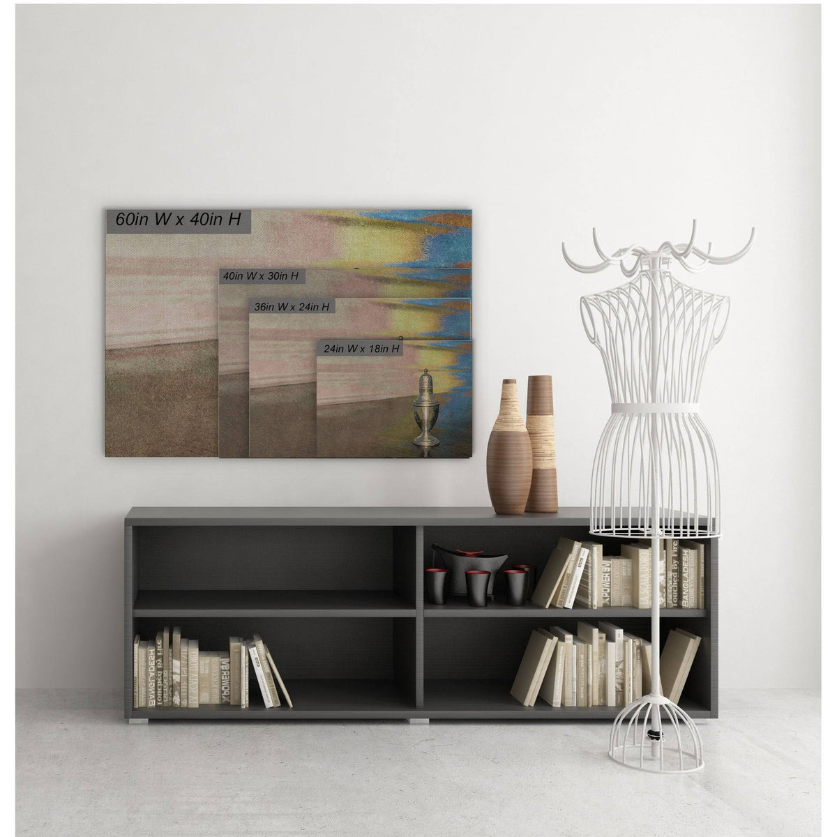 Rusted Shaker Stretched Canvas B34982