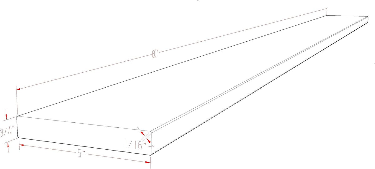 Marble Threshold Polished 6 x 48 M344607