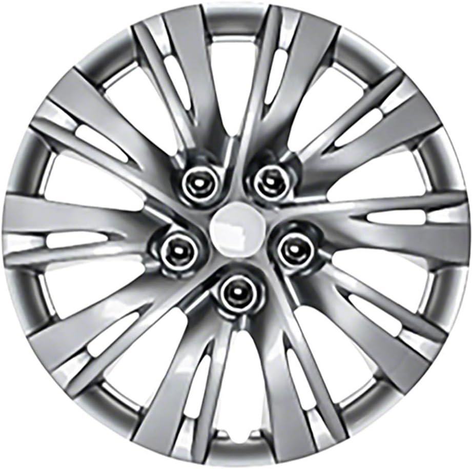 Set of 4 16" 10 Split Spoke Wheel Covers Silver D879