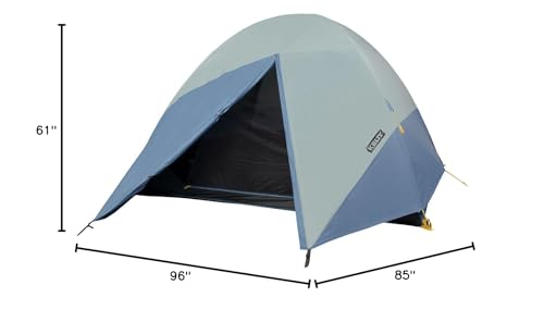 4 Person Camping Tent with Fiberglass Poles W1119