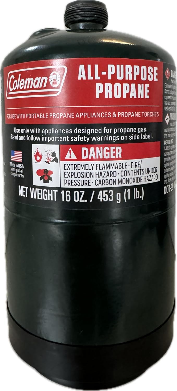 16 oz Propane Fuel Cylinders 5-Pack X373