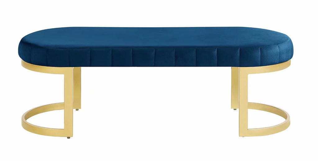 Upholstered Velvet Bedroom Bench T30874
