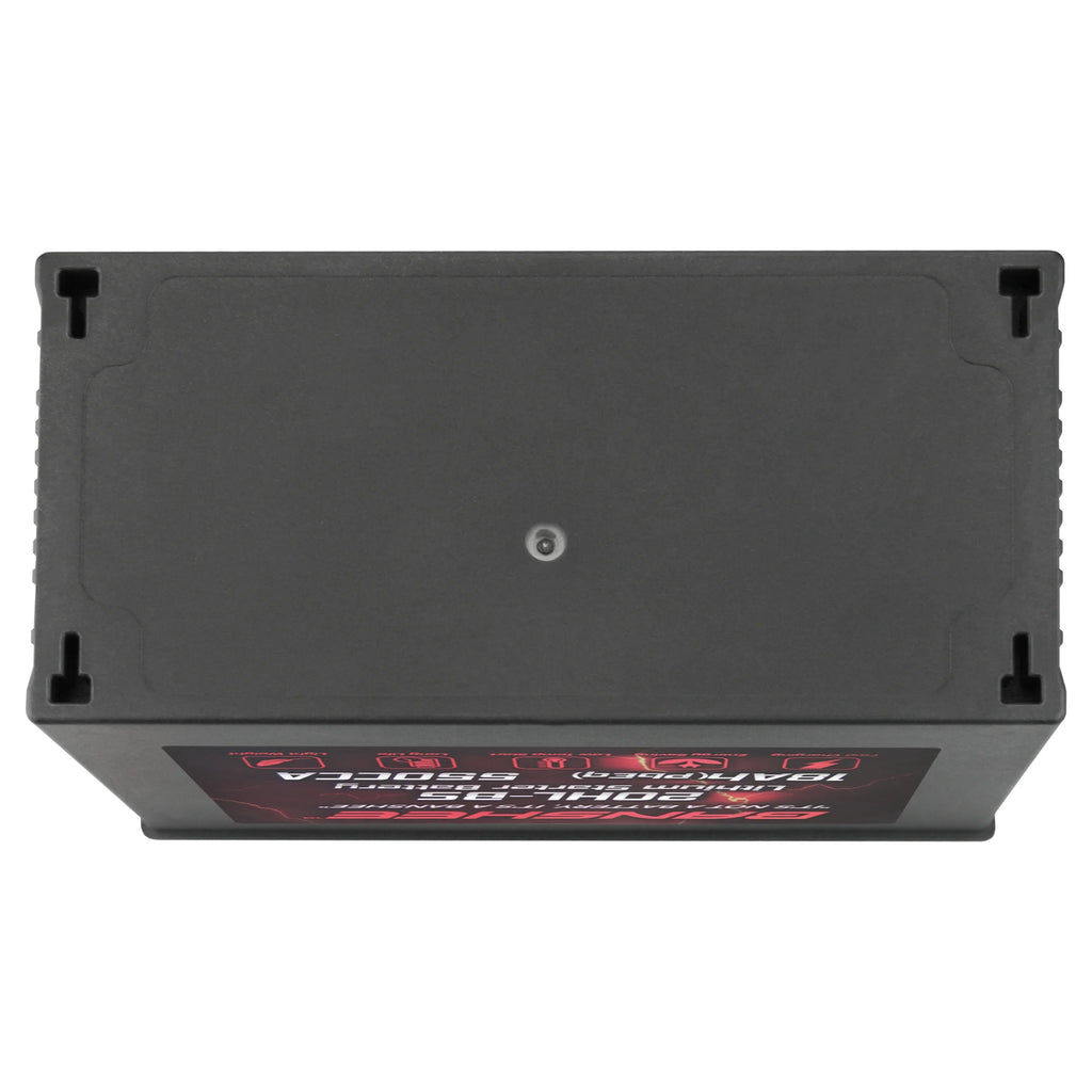 Lithium LiFePO4 Motorcycle Battery, 12V 18Ah, 600CCA, Built in BMS U33125