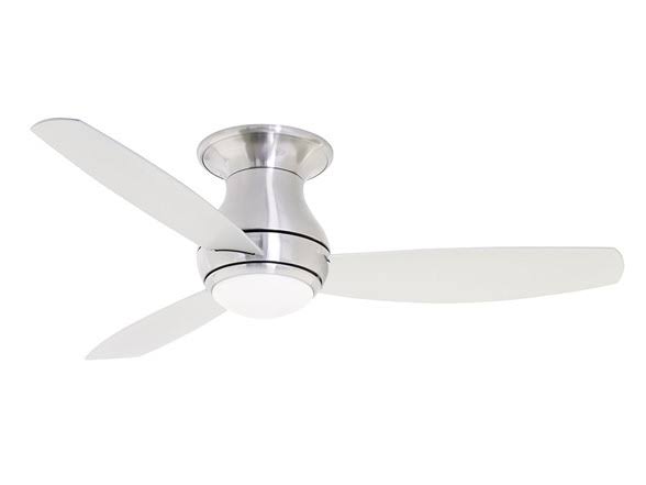 Brushed Steel Ceiling Fan O384559