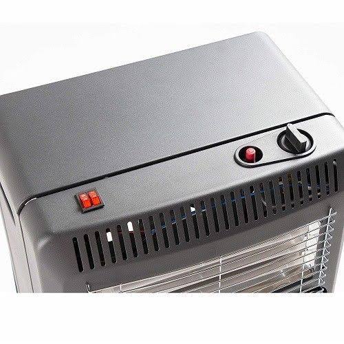 Black Foldable Propane and Electric Cabinet Heater R405077