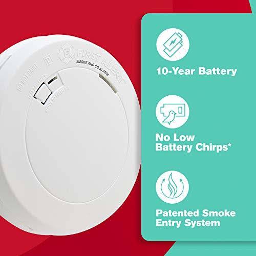 10-Year Combination Carbon Monoxide and Photoelectric Smoke Alarm K146524