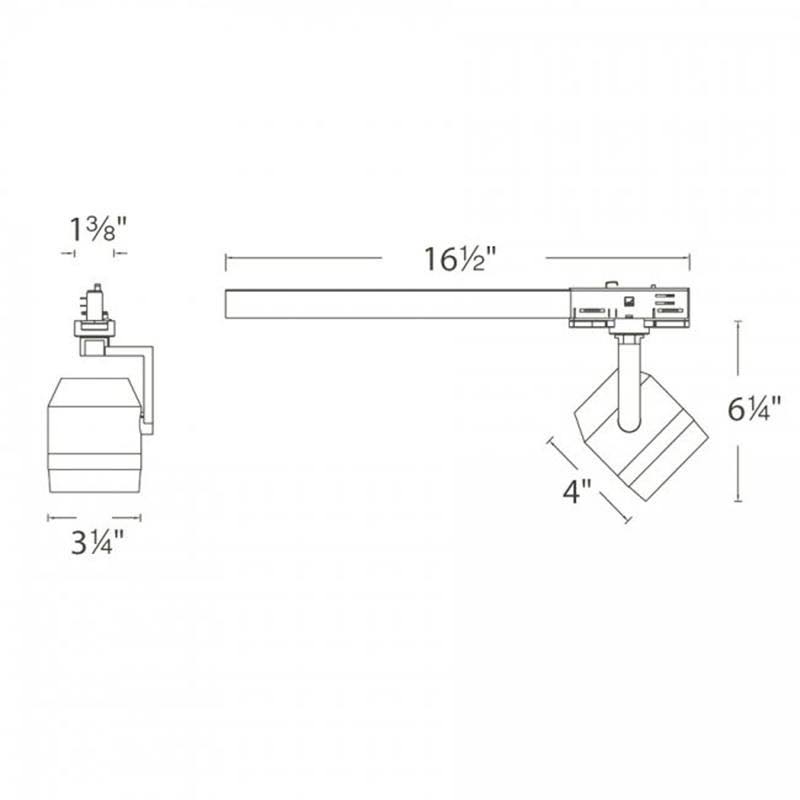 Paloma LED Track Head H379