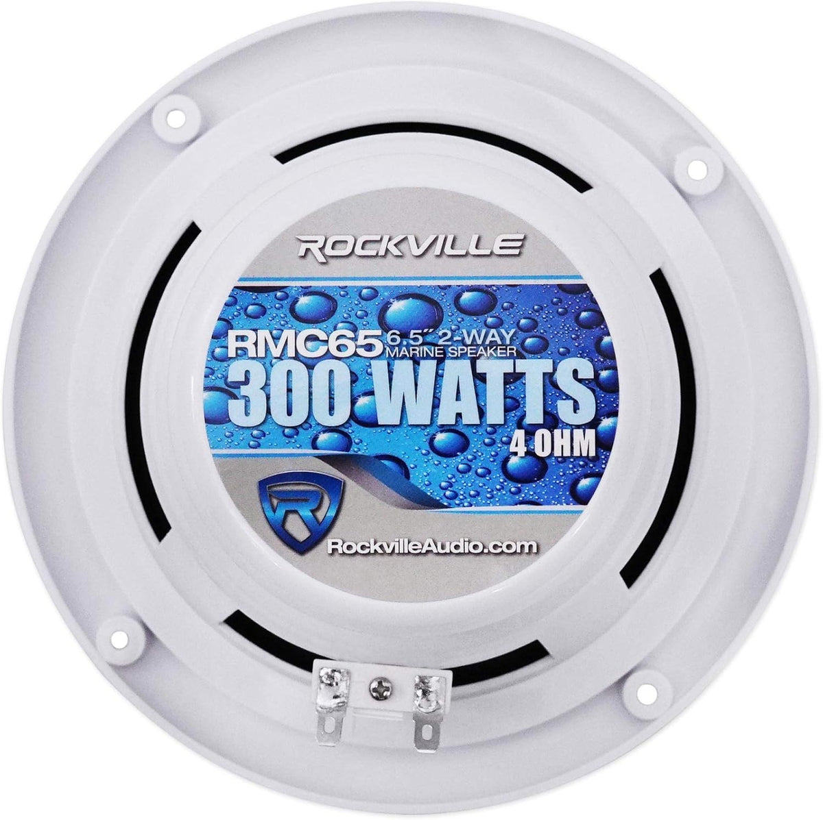 White 2-Way Marine Boat Speakers Pack of 2 Z1896