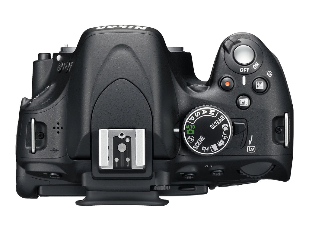 Digital SLR Camera 16.2 MP with 18-55mm and 55-200mm VR Lenses U5169