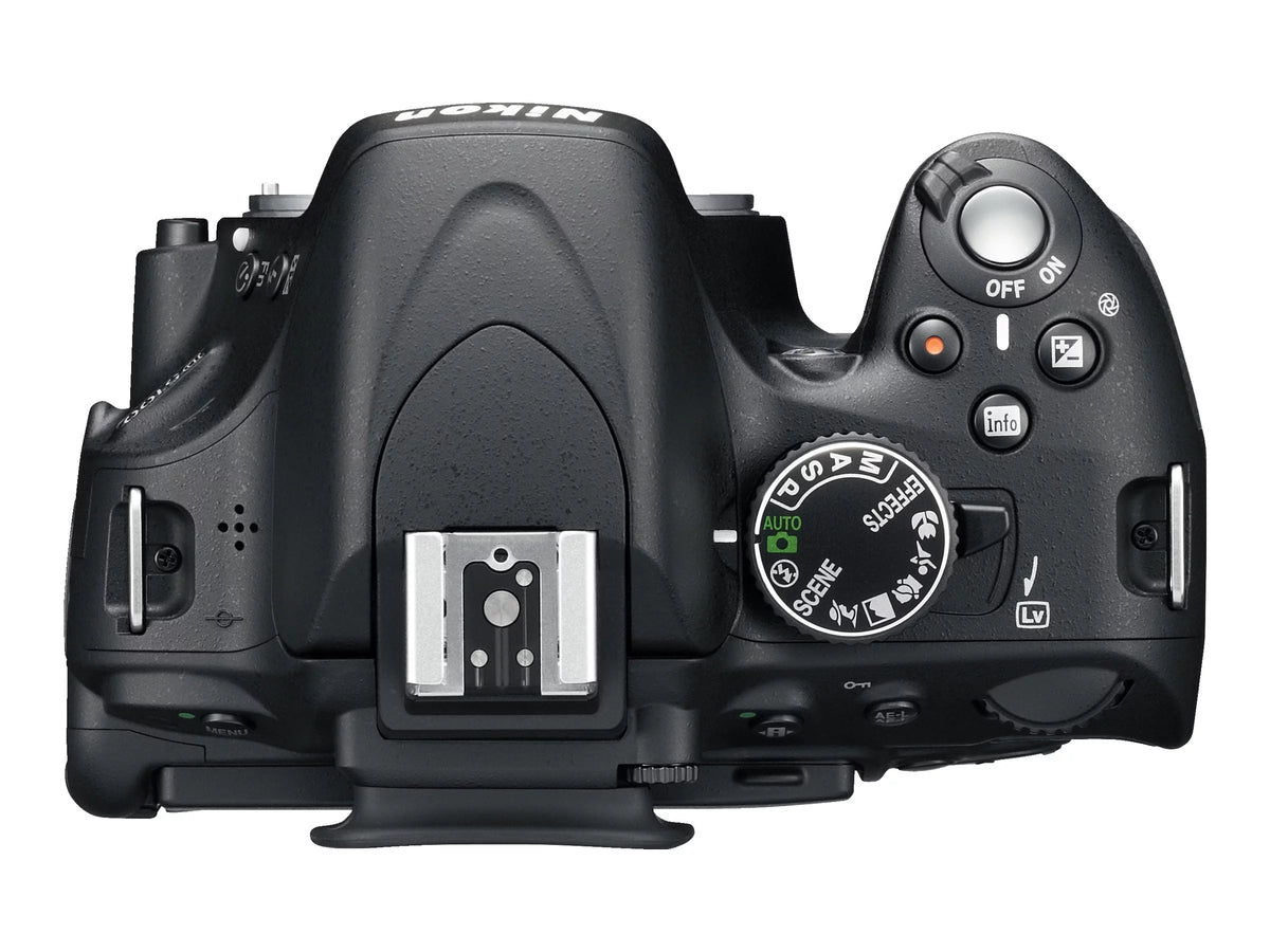 Digital SLR Camera 16.2 MP with 18-55mm and 55-200mm VR Lenses U5169