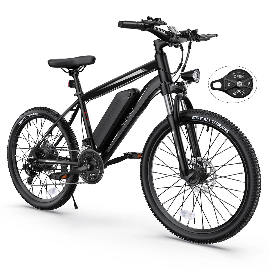 Electric Bike 26'' 350W 36V 10.4Ah 21 Speed C7729