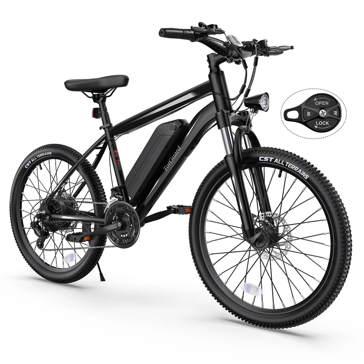 Electric Bike 26'' 350W 36V 10.4Ah 21 Speed C7729