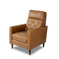 Tan Genuine Leather Recliner Chair A3370