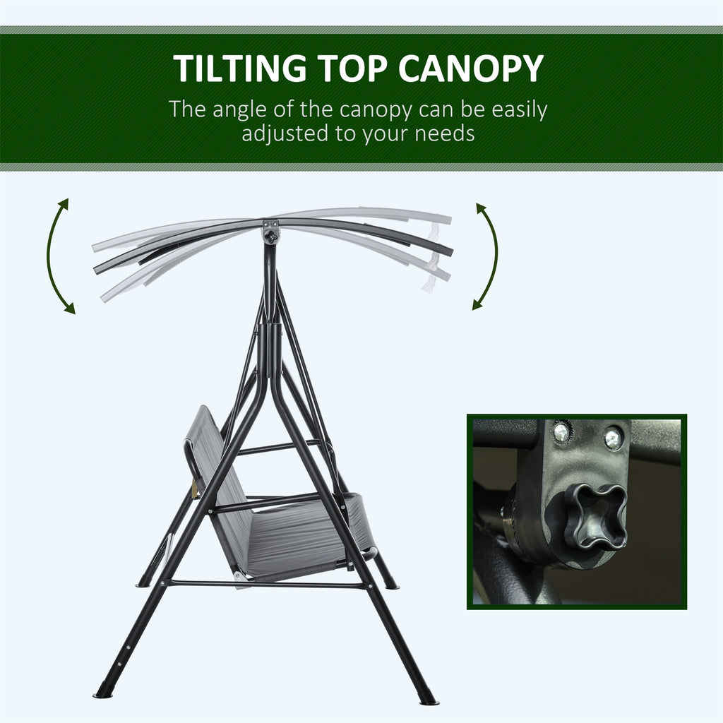 3-Person Porch Swing with Stand G489