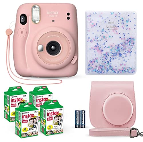 Ice White Instant Camera with Film and Accessories Bundle H807400