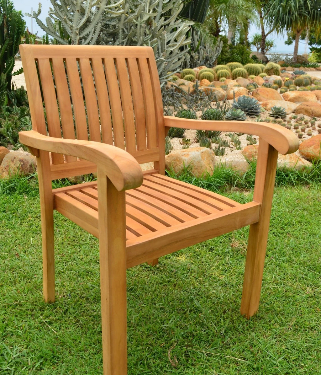 Teak Wood Outdoor Dining Chair K147083