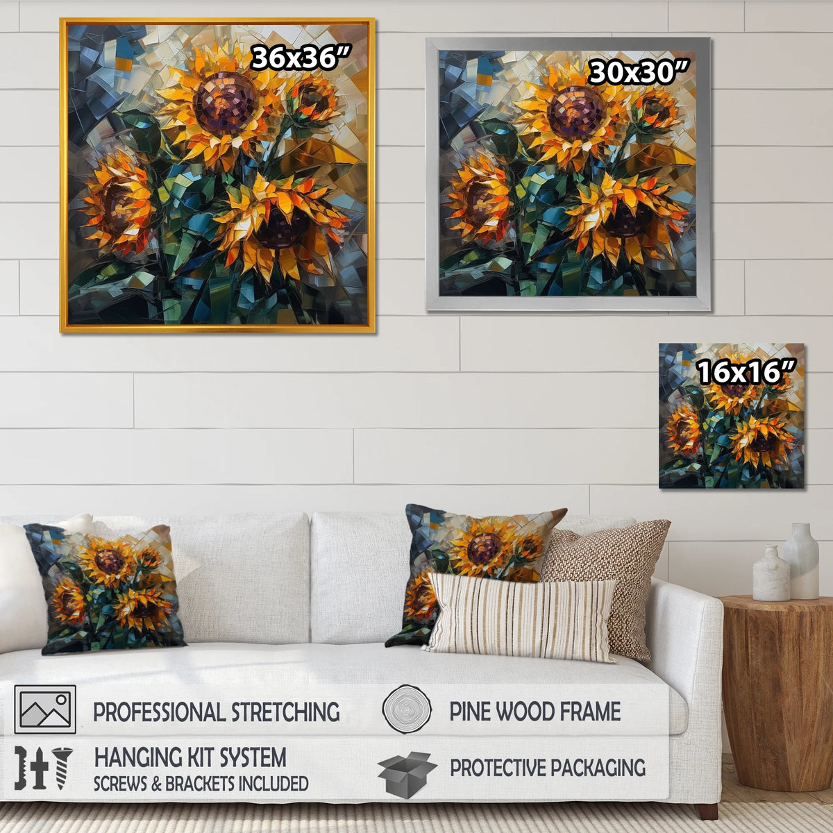 Floral Sunflower Wall Art H562247