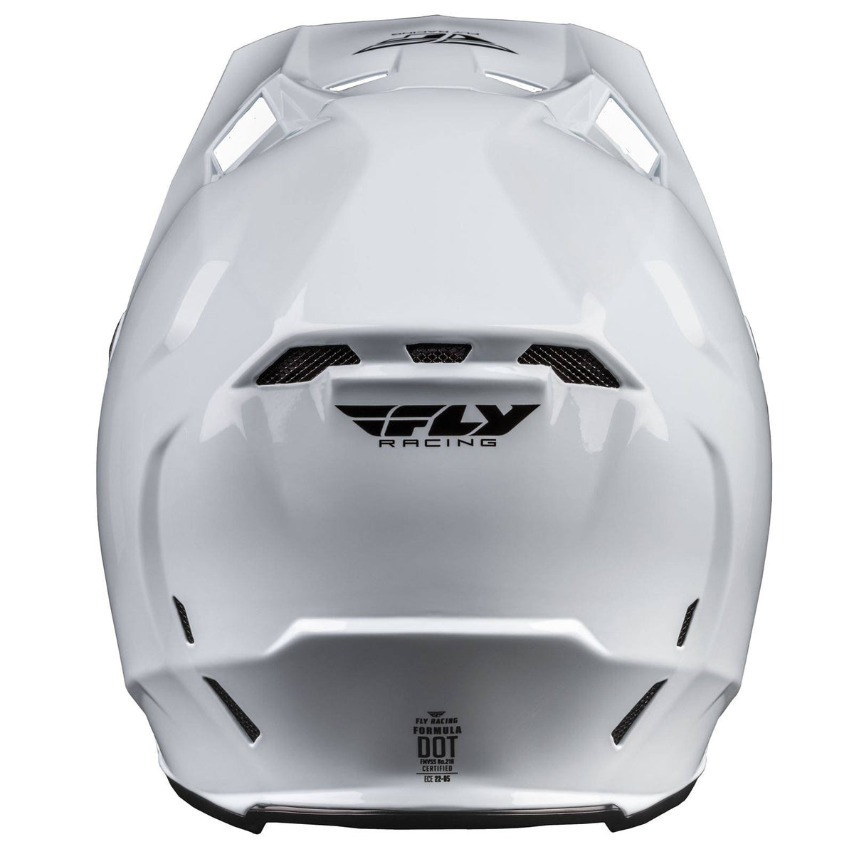 White 2x Solid Helmet U19190