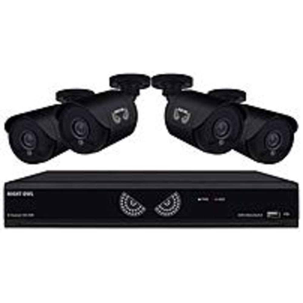 8 Channel 1080 Lite HD Analog Video Security System with 1 TB HDD and 4 x 720p HD Wired Cameras R301