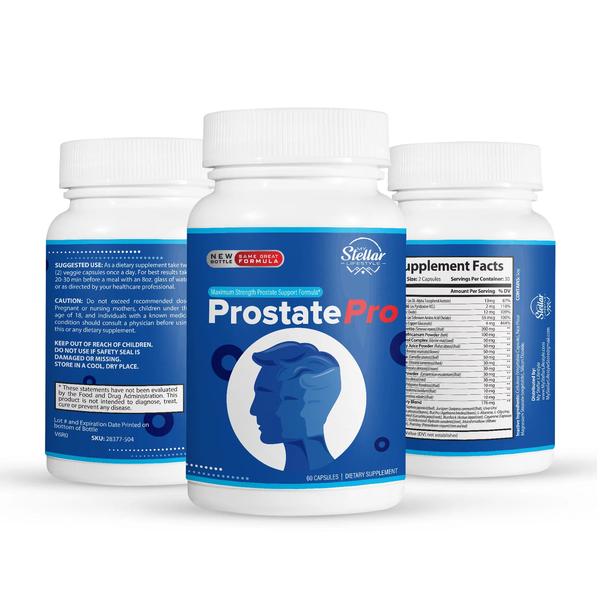 Prostate Support Blend 60 capsules U311457