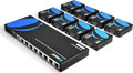 1x8 HDMI Extender Splitter Over Single Cable CAT5e/6/7 with IR Remote C8621