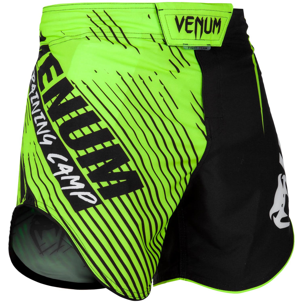 Black Neo Yellow Fightshorts A5566