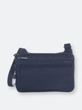 Blue RFID Crossbody with Safety Hook Y290