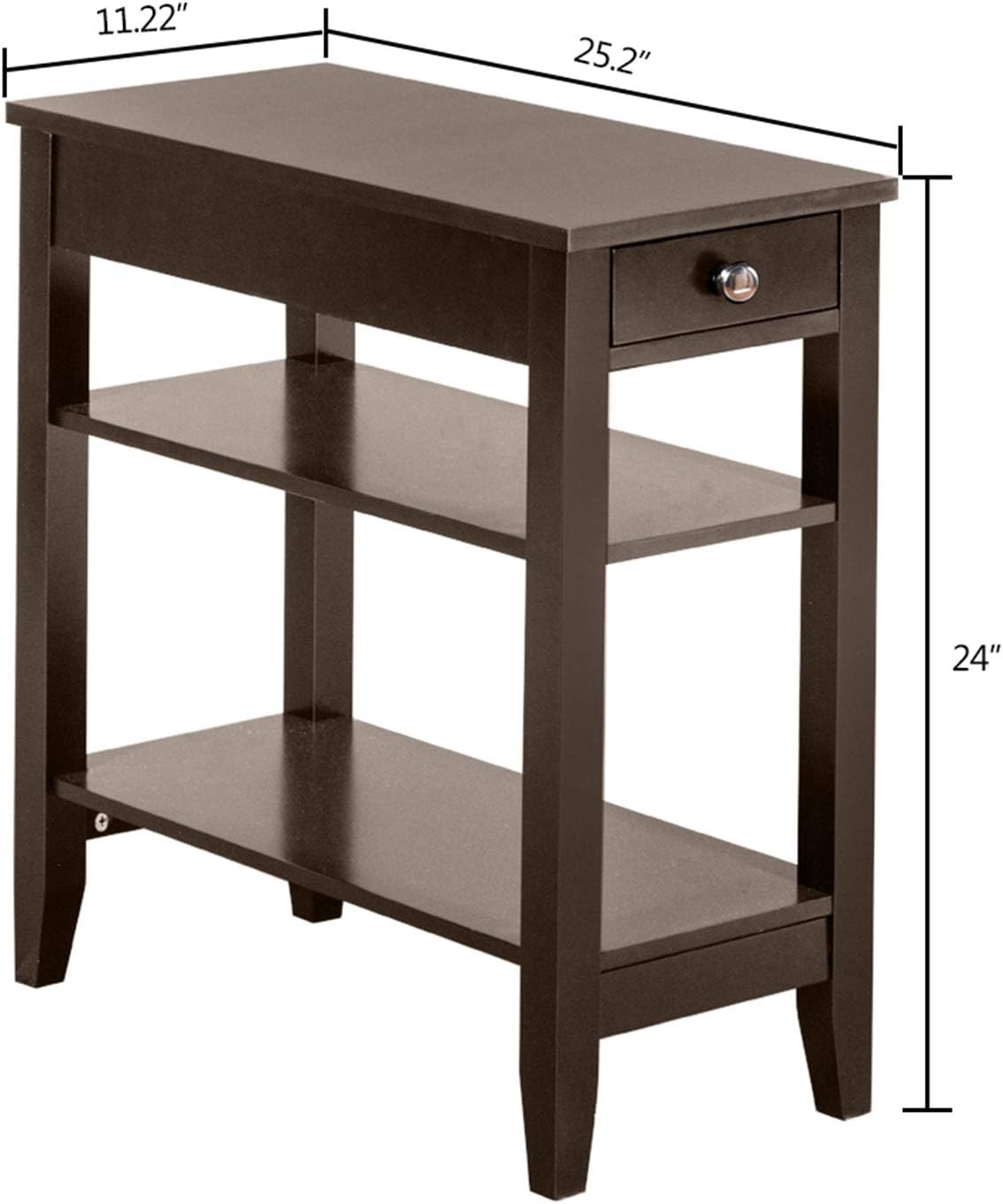3-Tier Nightstand with Drawer H92922