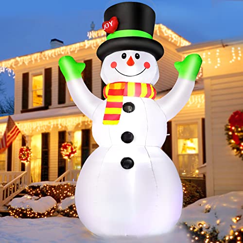 7FT Christmas Inflatable Snowman with LED Light P577