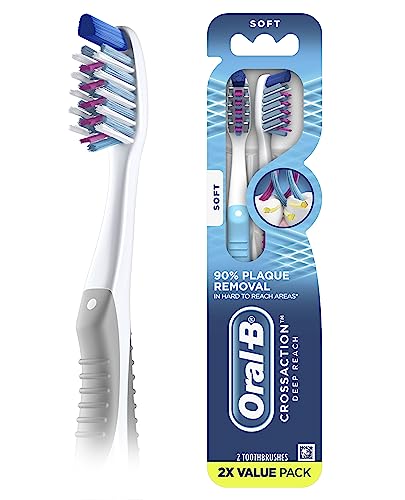 Soft Manual Toothbrush, 2 Count E6074