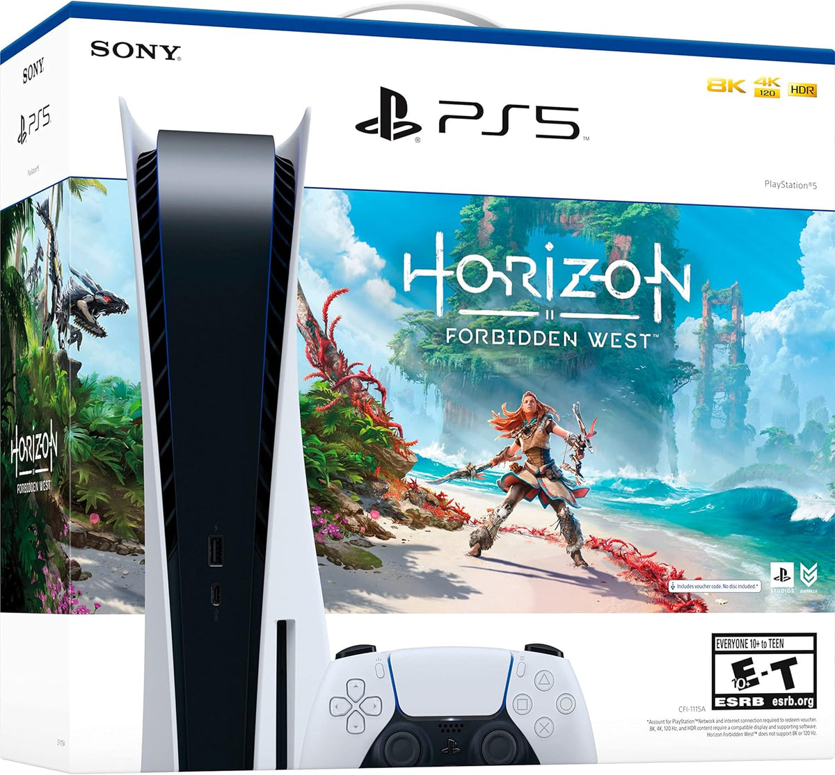 Playstation 5 Disc Version Console with 825GB SSD Z340663