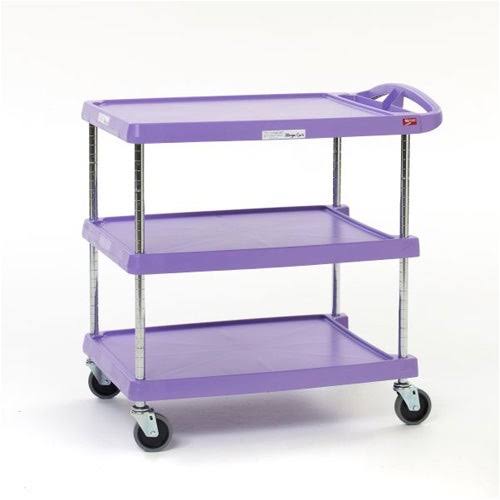 Purple 2-Shelf Utility Cart Q5183