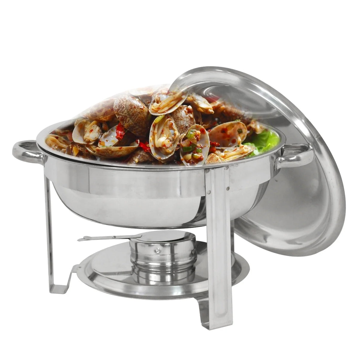 5 Pack Stainless Steel Chafing Dish Set B132