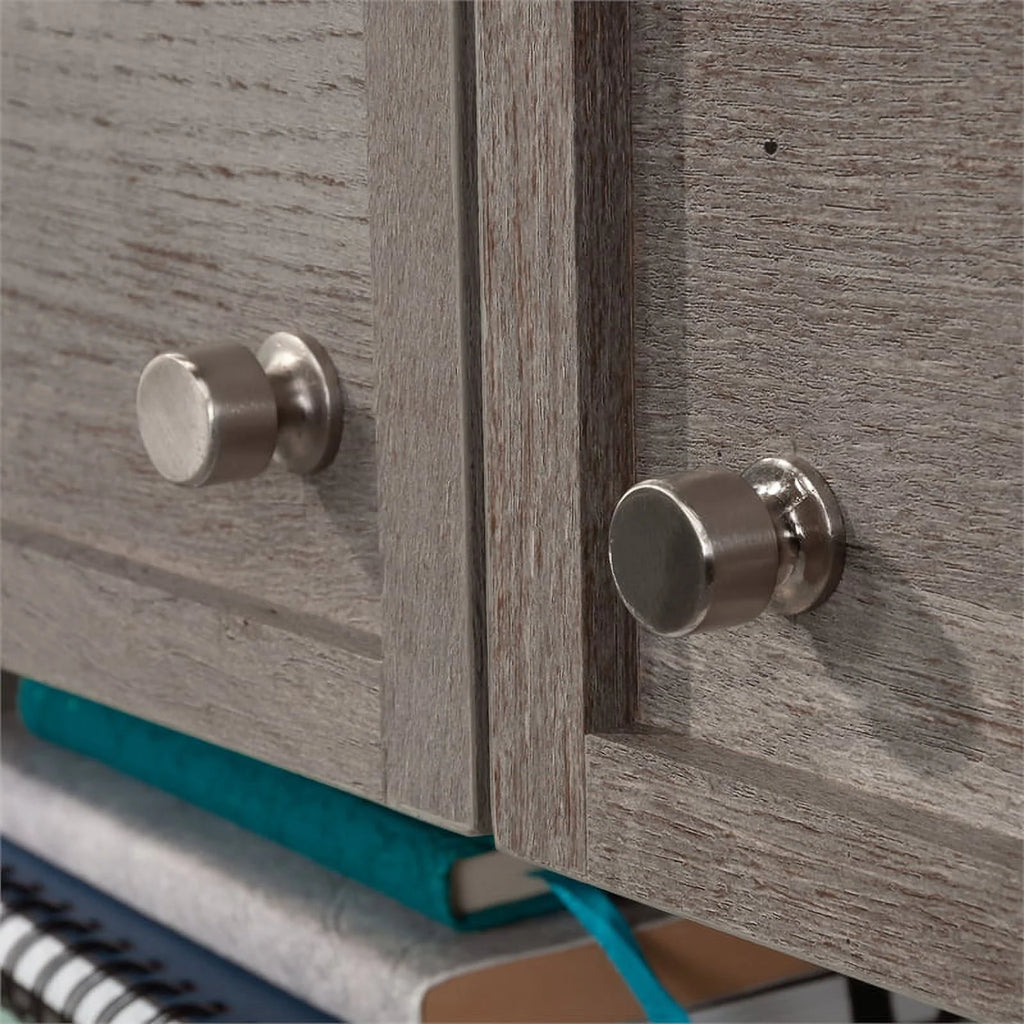 Engineered Wood Storage Hutch in Mystic Oak Finish D139