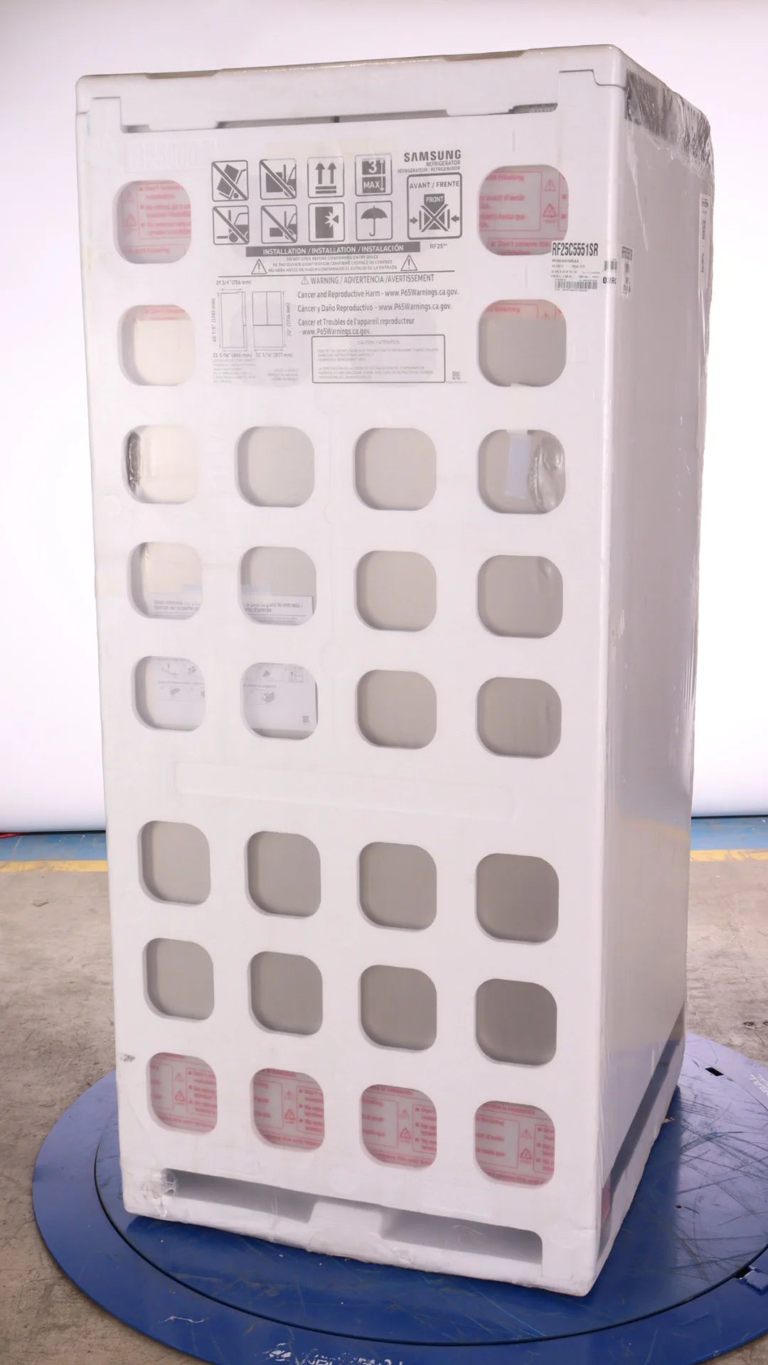 33 IN. 24.5 CU. FT. Stainless Steel French Door Refrigerator S8341