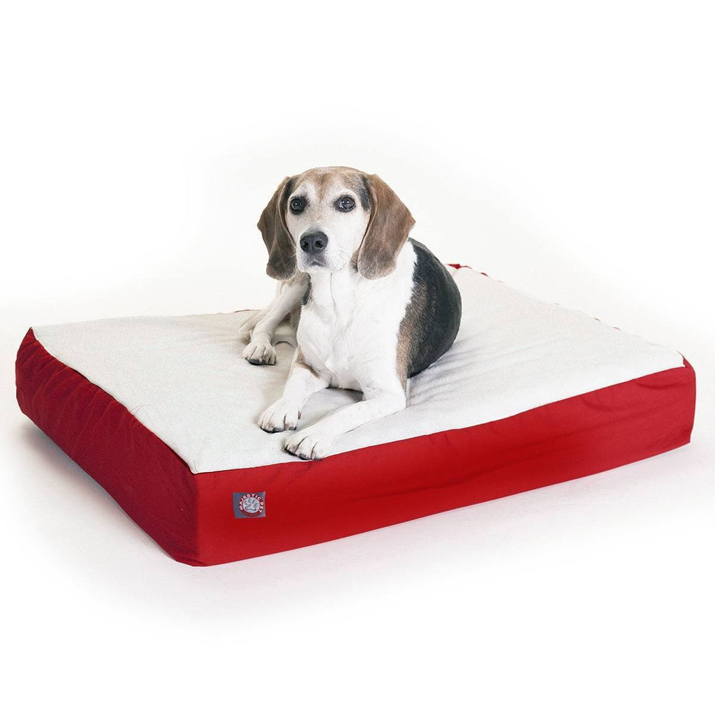Orthopedic Double Pet Bed Red O882591
