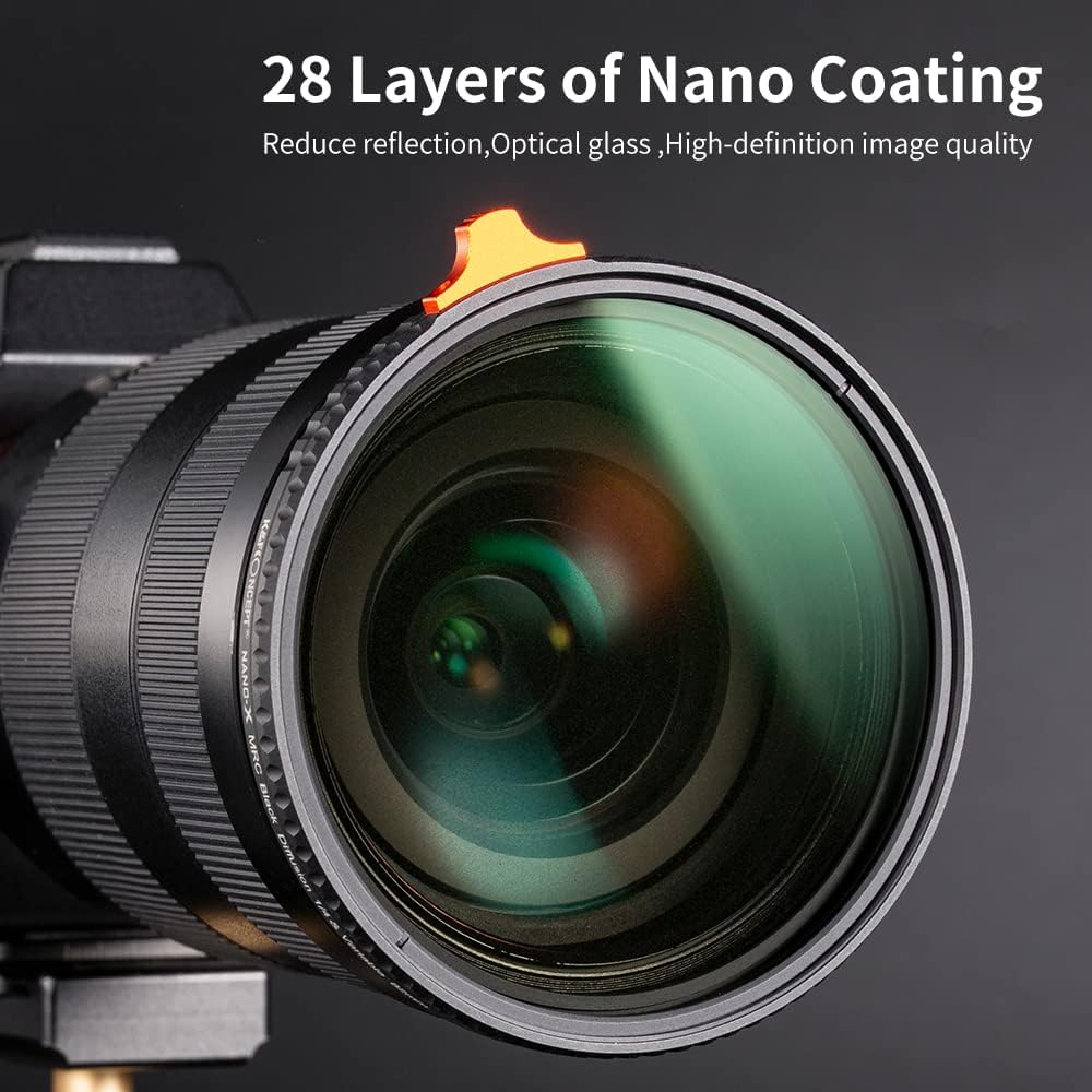 67mm Black Diffusion 1/4 Variable ND2-ND32 ND Filter 2-in-1 A46016