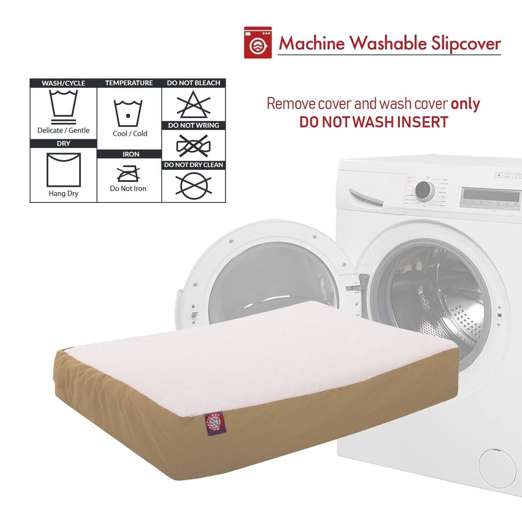 Orthopedic Double Pet Bed Red O882591
