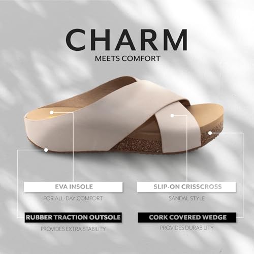 Wedge Sandals with EVA Insole and Rubber Outsole P6477