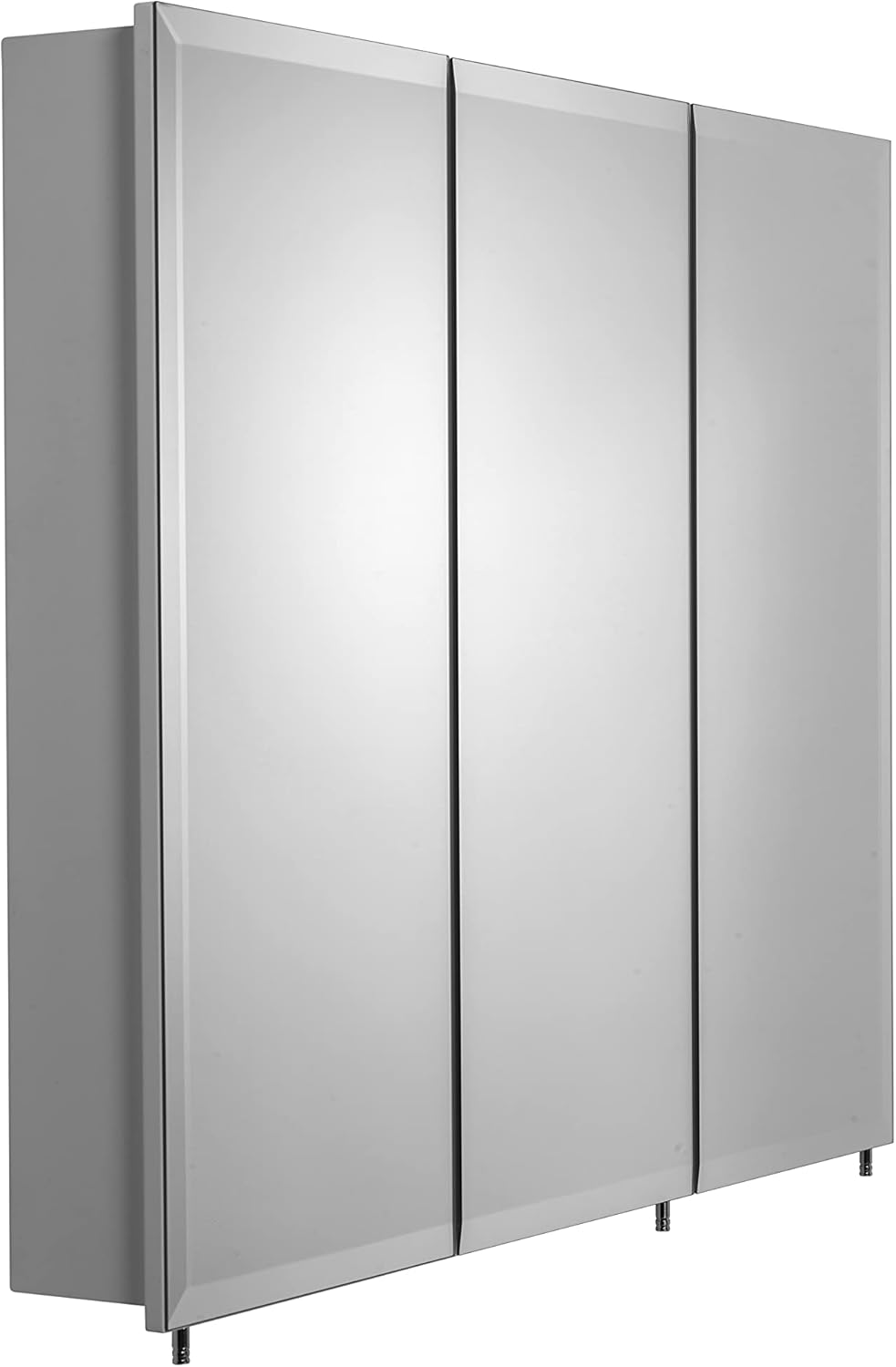 Triple Door Tri-View Cabinet, 30-Inch x 36-Inch, White W296700