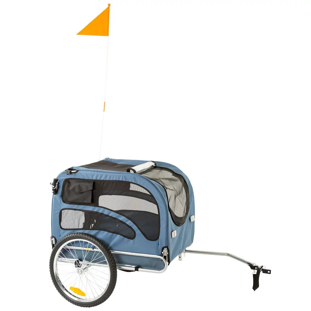 Blue Bicycle Dog Trailer Carrier K1272