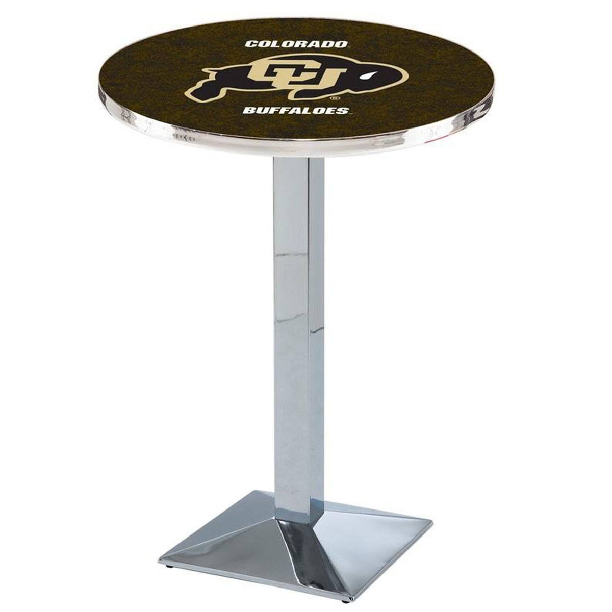 Chrome Pub Table 36 inch O36567