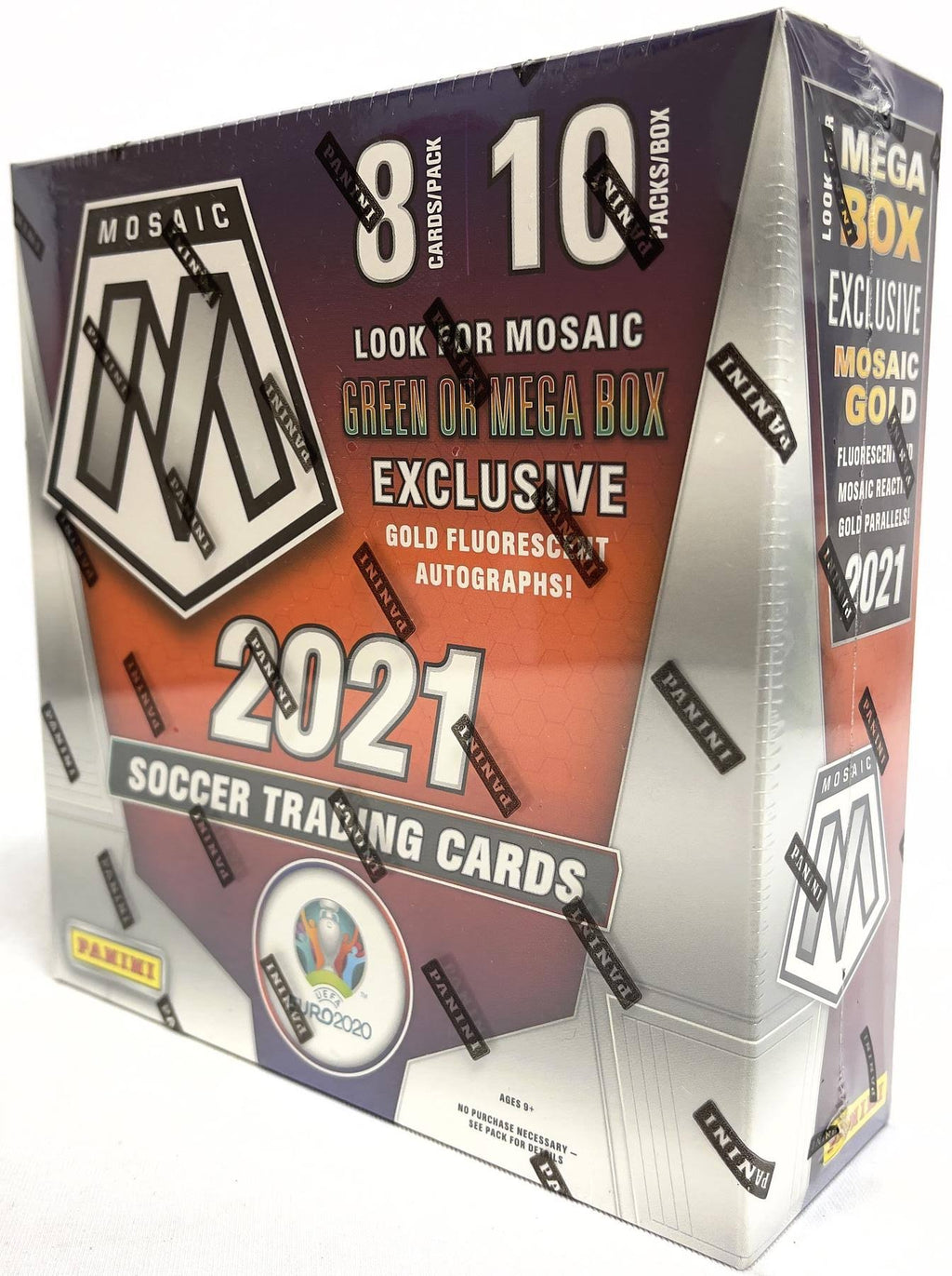 Mega Box Soccer Trading Cards B14509