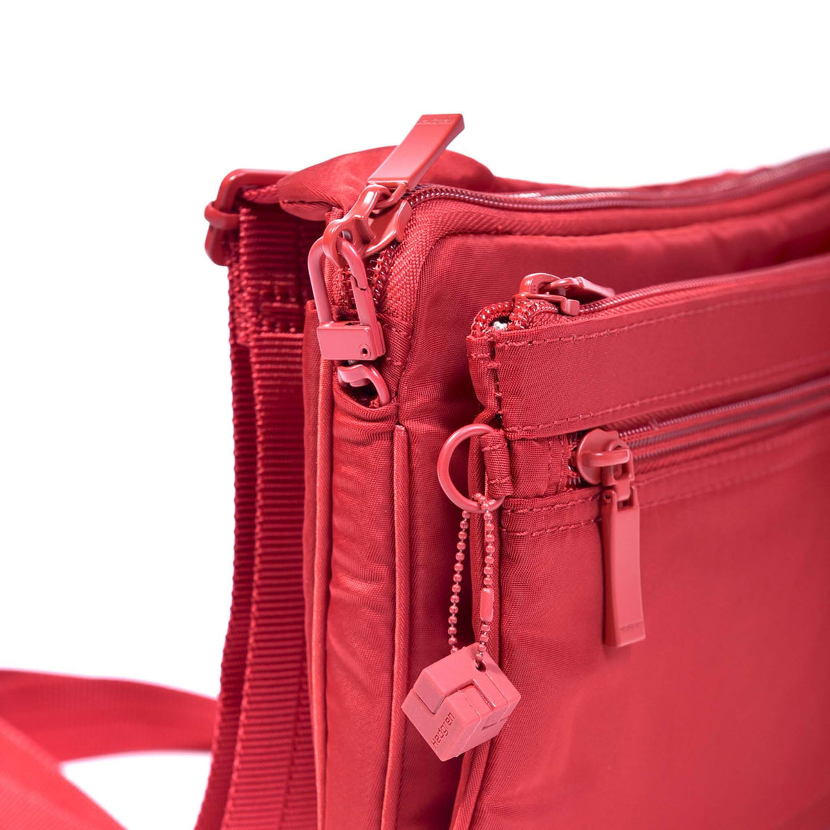 Blue RFID Crossbody with Safety Hook Y290