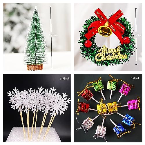 32 PCS Christmas Cake Topper N76686