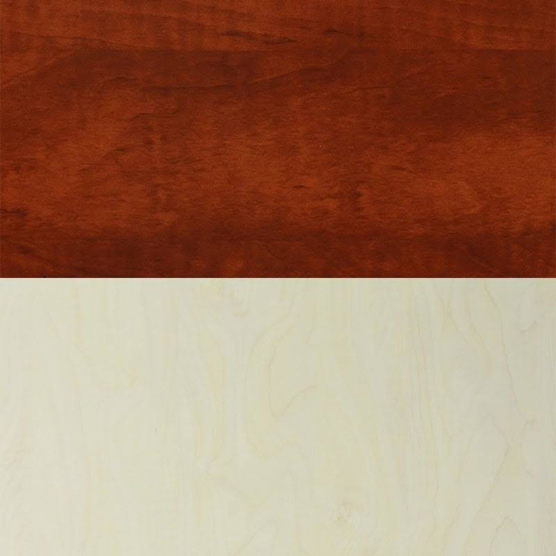 Oval Table Top - Mahogany Mocha Walnut V7940